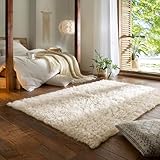 Taracarpet Teppich Wollteppich Flokati Diana aus Schurwolle,...