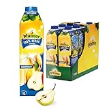 Pfanner 100% Birne Direktsaft naturtrüb (8 x 1 l) – Saft aus direkt...