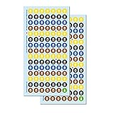 heaven+paper Aufkleber Mülltonne für 2026 Kalender | 210 selbstklebende...