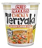 NISSIN Cup Noodles – Chicken Teriyaki, Einzelpack, Soup Style...