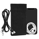 kwmobile Handytasche für Smartphones XXL - 7' Handy Tasche - Cord Handy...