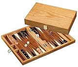 Philos 1165 - Backgammon Mathraki, klein, Holz