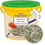 sera 07075 Pond Flakes Nature 3,8 Ltr. - das Lange schwimmende...