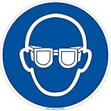 Signalétique.biz France – Sicherheitsschild „Schutzbrille tragen“...