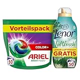 Jetzt Sparen: Ariel Waschmittel Pods All-in-1 50 Waschladungen, Color+...