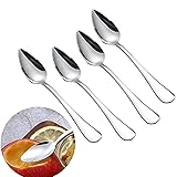 4pcs Grapefruitlöffel Edelstahl Grapefruitlöffel mit Zacken,...