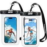 JOTO 2 Stück wasserdichte Handyhülle IPX8 Unterwasser Wasserfest...