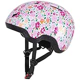 Kinder Fahrradhelm für 1-3 Jahre,Einhorn Helm für Mädchen,Verstellbarer...