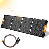 Ansobea 200W Faltbares Solarpanel, Solarmodul für Tragbare...
