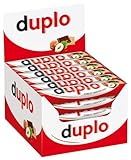 duplo - 40 Einzelriegel, einzeln verpackte Schokoriegel, knusprige Waffeln...