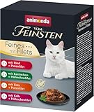 animonda vom Feinsten Katzennassfutter Selection mit Filets, 8...