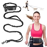 Joggingleine für Hunde,Heelay Gürteltasche zum Laufen Joggen Wandern und...