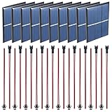 GTIWUNG 10 Stück 60X80mm Mini Monokristalline Solarzellen Solarsystem...
