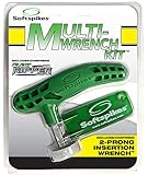 Soft Spikes Unisex-Adult Softspikes Multi Wrench Kit + Cleat Ripper, Green,...