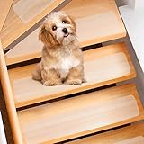 Spurtar Treppenstufen Matten Antirutsch Treppe, Transparent Treppenteppich...