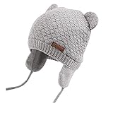 DRESHOW Unisex Baby Mütze Süßer Bär Kleinkind Earflap Beanie Warm für...