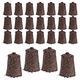 VALICLUD 30 Stück Hydroponik Anzuchterde Torfblöcke aus Kokosfaser Ersatz...