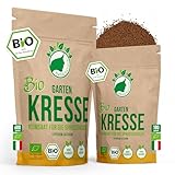 NanaNatura's Bio Kresse Sprossen Samen 180g | Keimfähige Gartenkresse...