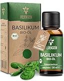 Heldengrün® BIO Basilikumöl [100% NATURREIN] Zertifiziertes Lebensmittel...