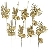 com-four® 8X Deko-Gesteck, dekorative Zweige als tolle...