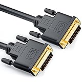 deleyCON 0,5m DVI zu DVI Kabel 24+1 - DVI-D Dual Link - HDTV 1080p Full-HD...