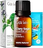 Gya Labs ätherisches Muskatellersalbeiöl für Diffusor – 100%...
