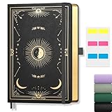 LOAPEM A5 Liniertes Tagebuch – 192 Seiten, Hardcover College Ruled...