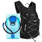 MIGGEEY Hydration Rucksack 18L mit Trinkblase 3L, große Lagerung Wandern...