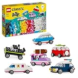 LEGO Classic Kreative Fahrzeuge, Bausteine-Set für Bunte Modellautos inkl....