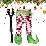 Weihnachtsmann-Beine Dekoration | Weihnachtsbaumschmuck Schüttelfüße |...