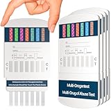 5x 10in1 Multi Drogentest Urintest – 10 Drogenarten – Drogenschnelltest...