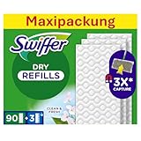 Swiffer Bodenwischer Nachfüllpackung, 90 Trockene Und 3 Feuchte...