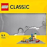 LEGO 11024 Classic Graue Bauplatte, quadratische Grundplatte mit 48x48...