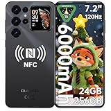 OUKITEL C68 Plus Handy Ohne Vertrag - 24GB+256GB 6000mAh Akku Smartphone...