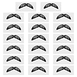 WRITWAA 20 Stück Nasenwachs Aufkleber Haarentfernungsset Hautfreundlich...