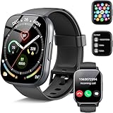 Smartwatch Herren Damen mit Bluetooth Anrufe, 1.95' HD Touchscreen,...