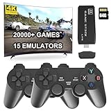 Drahtlose Retro-Konsole Spielkonsole, Retro Konsole Game Stick mit 20000+...