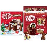 Bundle aus NESTLÈ KITKAT Chalet Kit Weihnachtsschokolade,...