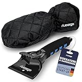 LICARGO Eiskratzer mit Handschuh - Wasserfester Thermohandschuh für Auto |...