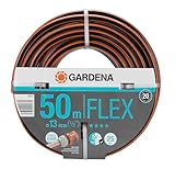 Gardena Comfort FLEX Schlauch 13 mm (1/2 Zoll), 50 m: Formstabiler,...