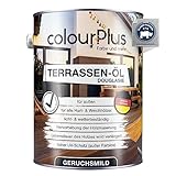 ColourPlus Terrassen-Öl 2,5 L Douglasie | Schützt und Pflegt Alle...