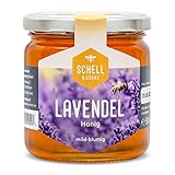 SCHELL & SÖHNE Französischer Lavendelhonig 500g - Imkerei - flüssiger...