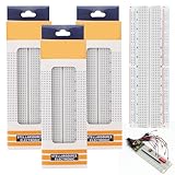 Breadboard, Lötfreies Steckbrett, Steckplatine, 4 Stück 830 Punkte...