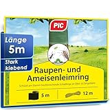 PIC Leimringe für Obstbäume selbstklebend - 5 Meter Leimring, stammschutz...