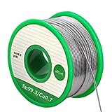 Bleifreies Lötzinn Sn99.3/Cu0.7 Hochrein mit Kolophonium Flussmittelkern,...