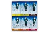 Crottendorfer Räucherkerzen 6er Pack - Süße Düfte - Vanille, Waldhonig,...