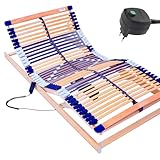 elektrischer Lattenrost 100% BUCHE - Kopf- u. Fußteil elektrisch...