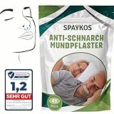 SPAYKOS® Anti-schnarch Mundpflaster (45 Stück), die einfachste Lösung...