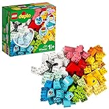 LEGO DUPLO Classic Heart Box 10909 First Building Playset and Learning Toy...