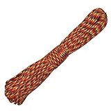 FUNSPORTING Paracord 550 Seil - 31 Meter Parachute Cord 4 mm und 7...